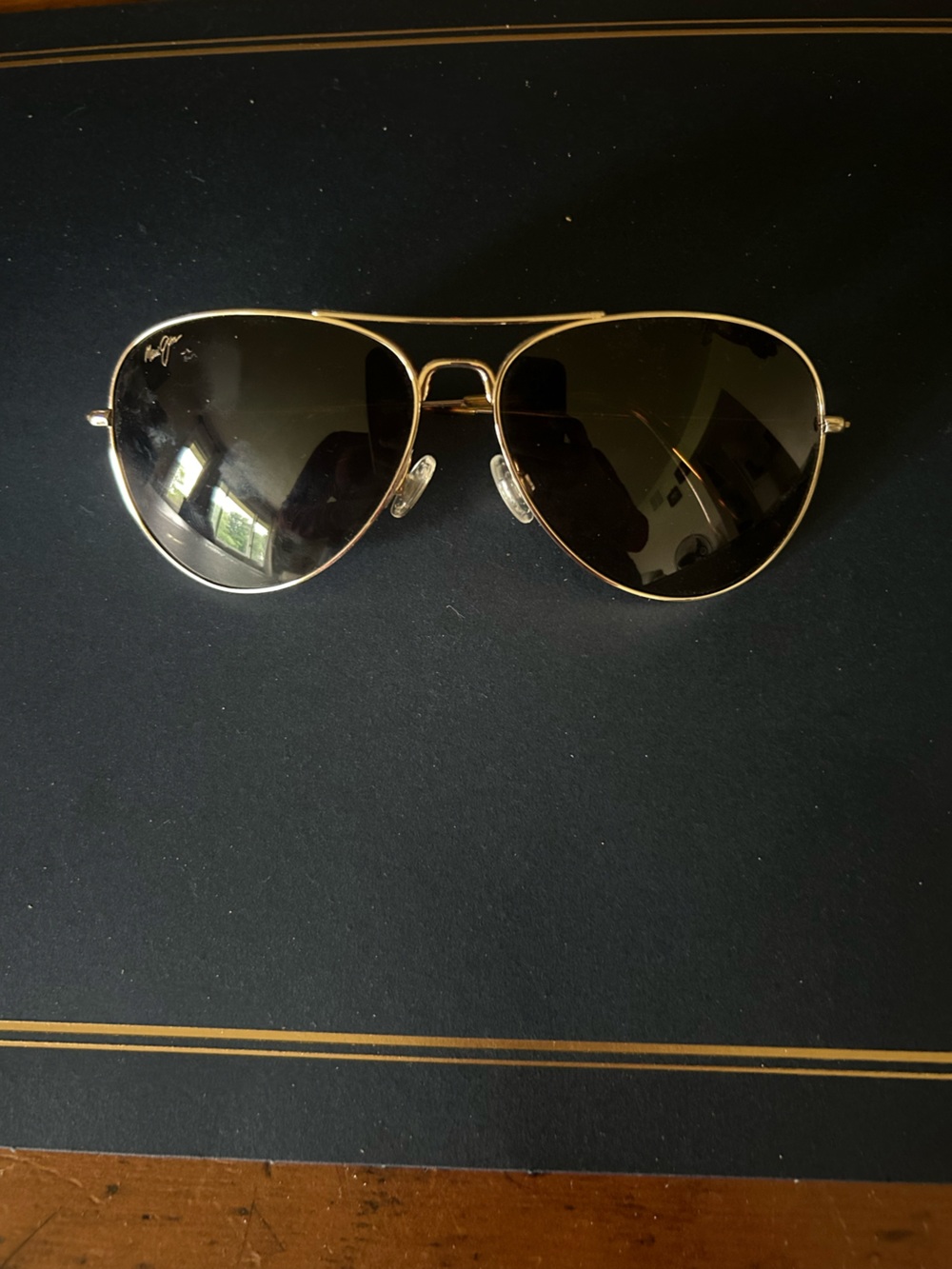 Maui Jim Maverick Aviator Sunglasses